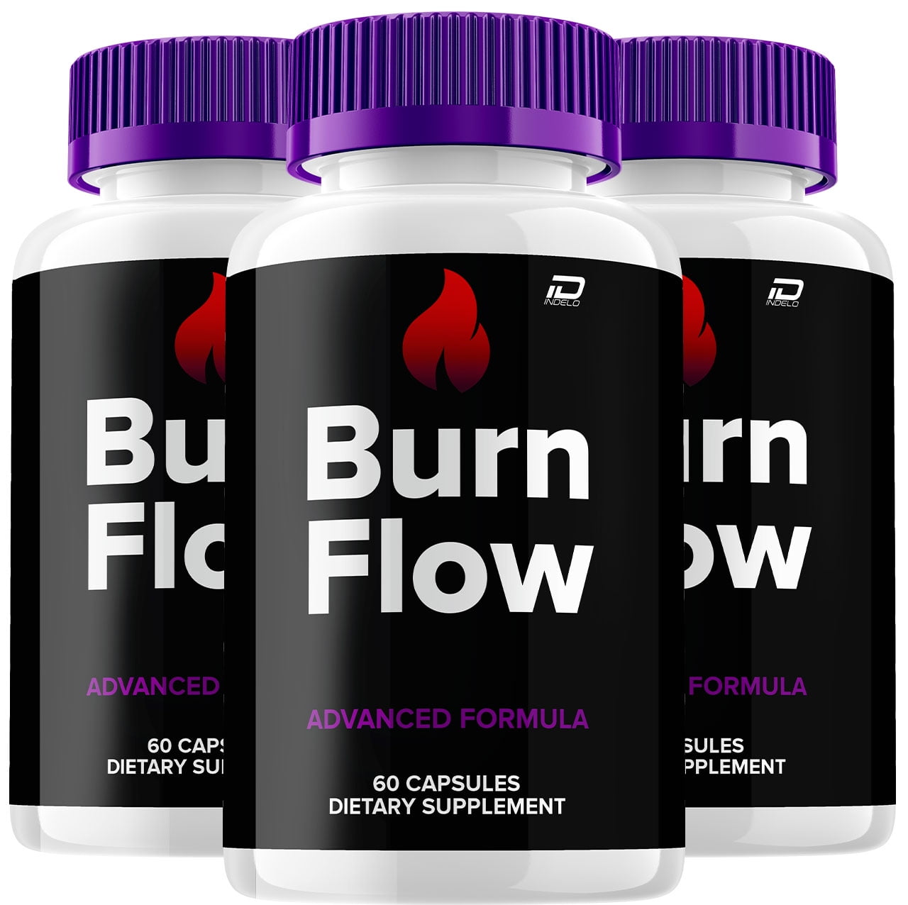 BurnFlow Keto Capsules – Burn Flow Pills Advanced Formula, Maximum Strength, 3 Pack, 180 Capsules
