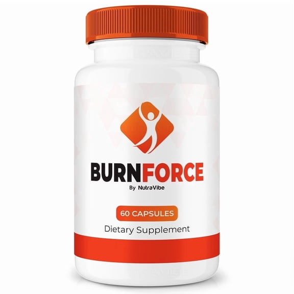 BurnForce  Natural Daily Pill Formula Designed to align with Fitness Goals, Support active Lifestyle & Body Balance | Just 2 Easy-to-Swallow Pills Daily (60 Capsules)