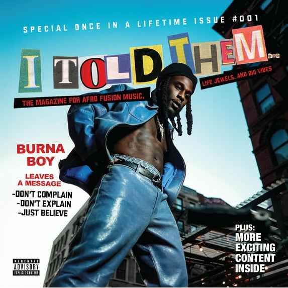 Burna Boy - I Told Them - Music & Performance - CD