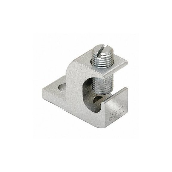 Burndy BGBL-1/0 Lay-in Qiklug Terminal, AWG 14-1/0 Conductor Range, 0.63" Width, 1.63" Length, 1.16" Height