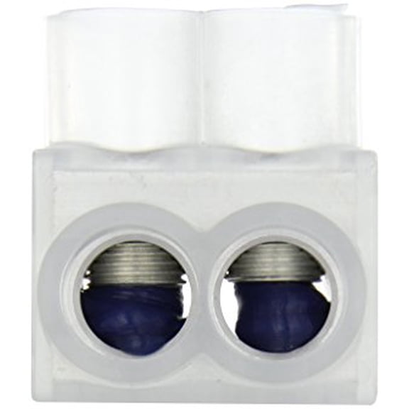 Burndy BIT350 Unitap Clear Insulated Multiple Tap Connector, 10-350 AWG/kcmil Wire Range, 2.32" Width, 2.22" Length, 2.5" Height