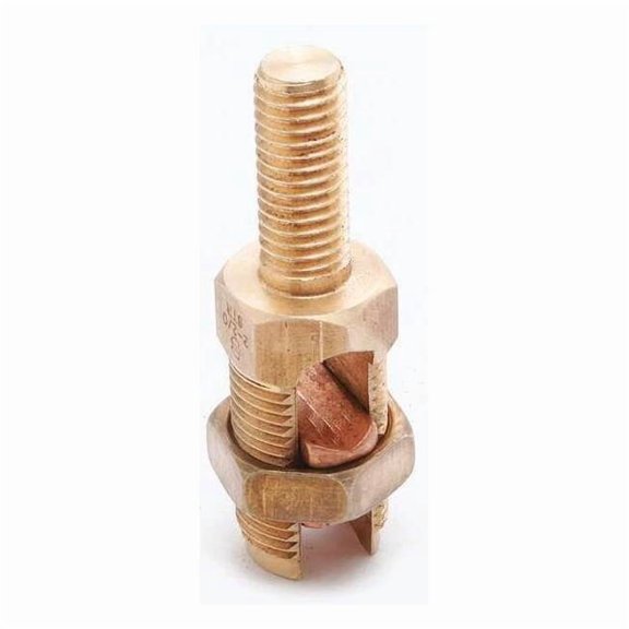 Burndy Bolt Connector,Bronze,Overall L 2.18in K2C23