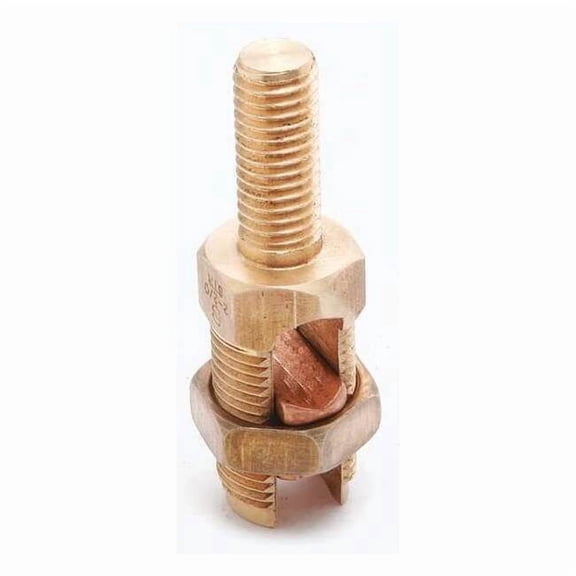 Burndy Bolt Connector,Bronze,Overall L 2.62in K2C26