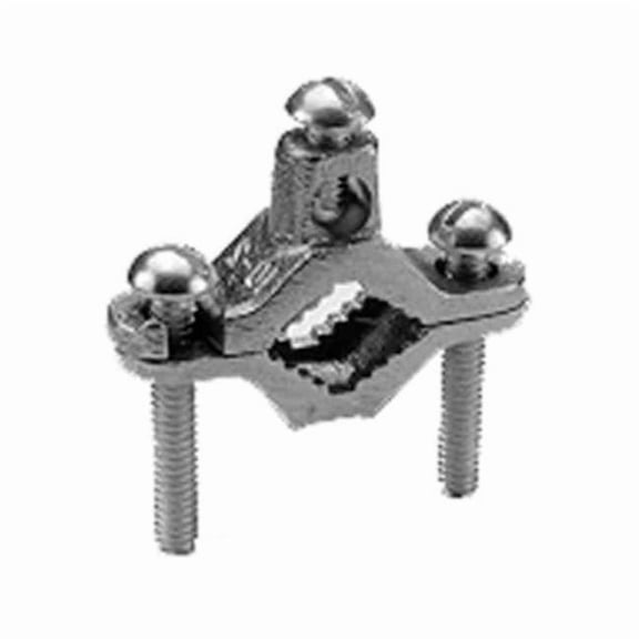 Burndy Pipe Ground Clamp,10AWG,3.63In C22