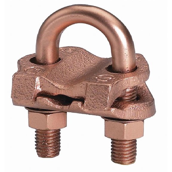 Burndy Mechanical Copper Alloy Grounding Connector, Number of Wires: 1 GAR2229