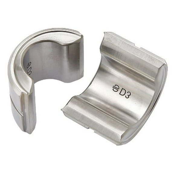 Burndy UD3 Stainless Steel U Die, Index D3