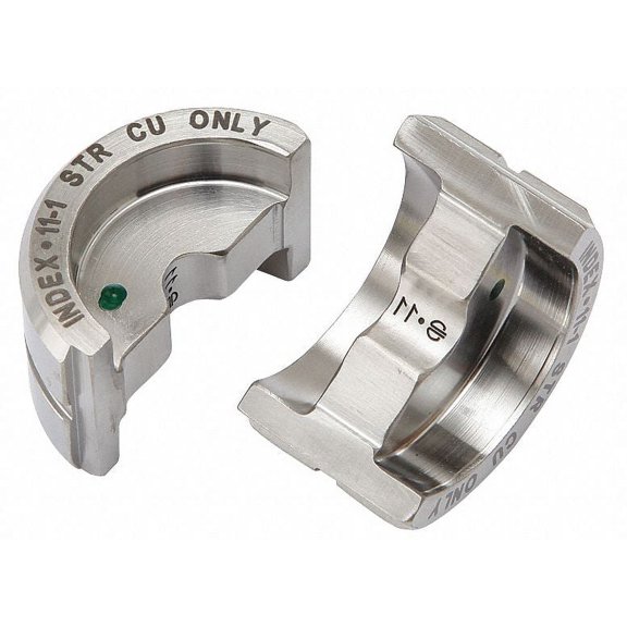 Burndy Crimping Die,U Style,12 tons,1 AWG  U1CRT1