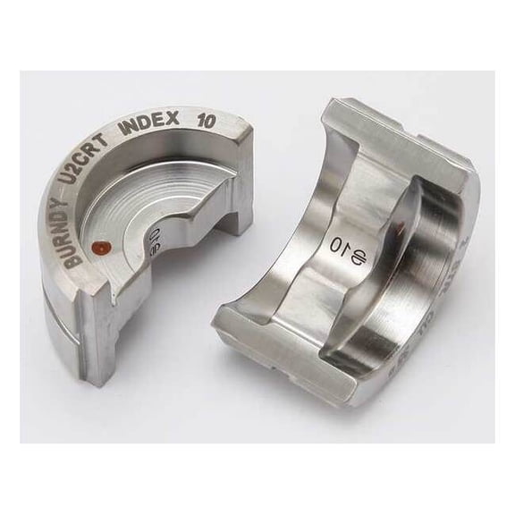 Burndy Crimping Die,U Style,12 tons,2 AWG U2CRT