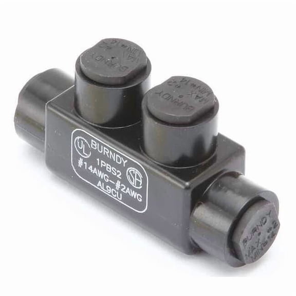 Burndy Insulated Multitap Connector,1.22 In. W 1PBS2
