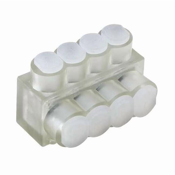 Burndy Insulated Multitap Connector,1.95 In. L BIBS44