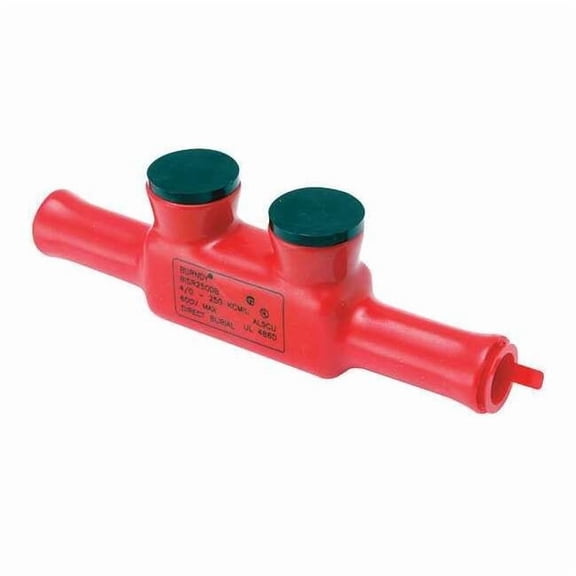 Burndy Insulated Multitap Connector,6.70 In. L BISR250DB