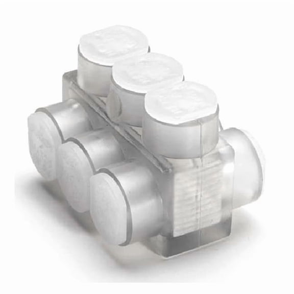 MultitapConnector,Alum,Clear,Hex,3Port BIBD2/03