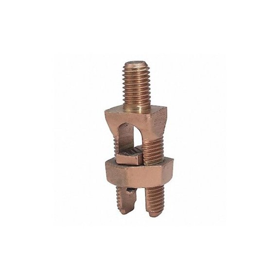 Burndy KC26B1 Servit Post Mechanical Grounding Connector, 1" Nut Size, 1-1/16" Stud Length, for 1 Conductor CA2