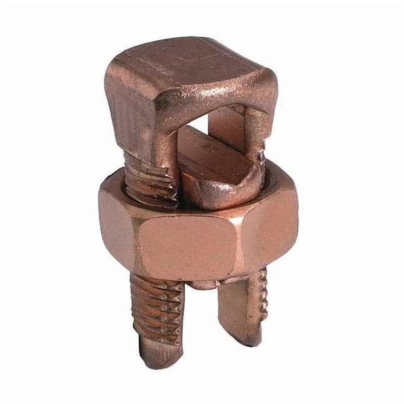 Burndy Split-Bolt Connector,2 str to 2/0 str KS26