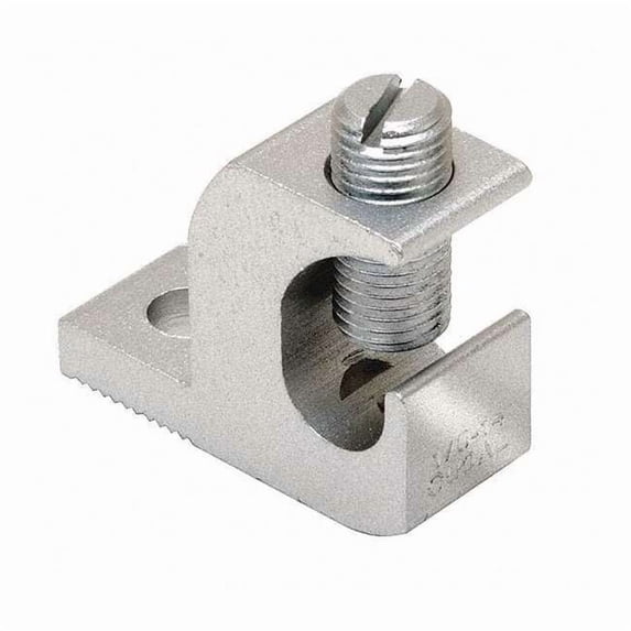 Burndy Mechanical Lug, 4 AWG Max, 1 Conductor, 1/4 in Stud, Aluminum BGBL4