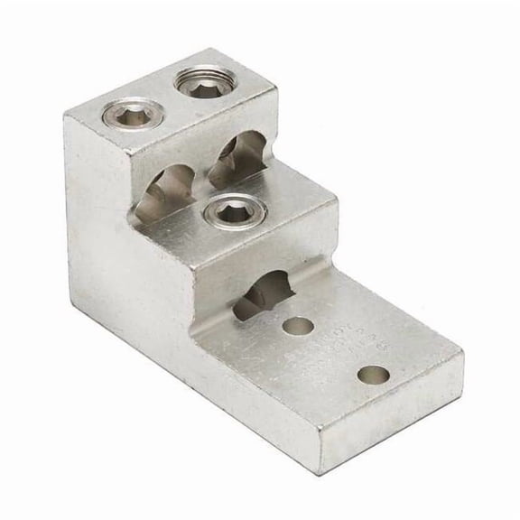 Burndy MechConn,Aluminum,3/8 in,Hex K21A36U2