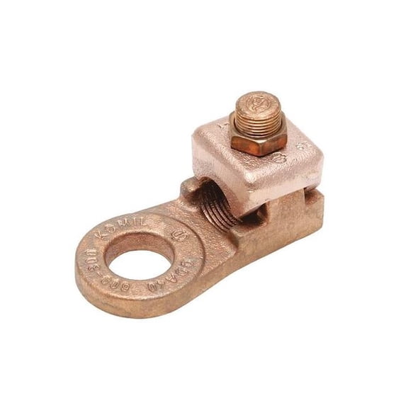 Burndy MechConn,Copper,1/2 in,Hex QDA26