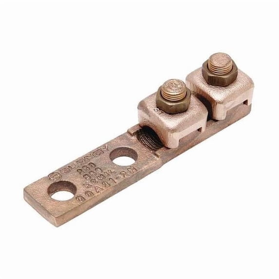 Burndy MechConn,Copper,1/2 in,Hex QQA342N