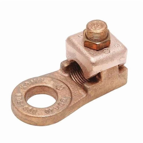 Mechanical Lug, 500 kcmil Max, 1 Conductor, 1 Hole, 3/4 in Stud, Copper QDA34