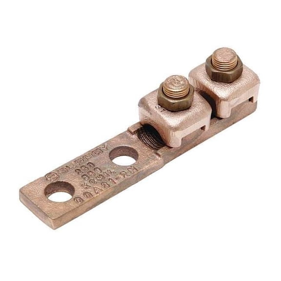 Burndy MechConn,Copper,5/16 in,Hex QQA1C2