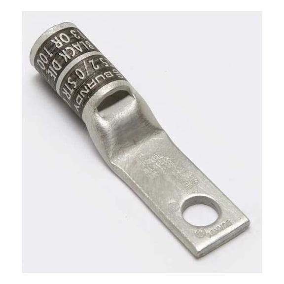 Burndy OneHoleLugCmprsnConn,STD,Black,13 YA26LNT516