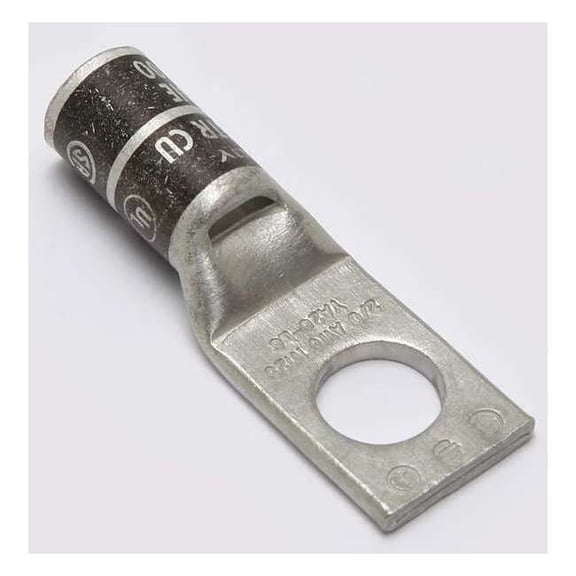 Burndy OneHoleLugCmprsnConn,STD,Brown,10 YA2CL2BOX