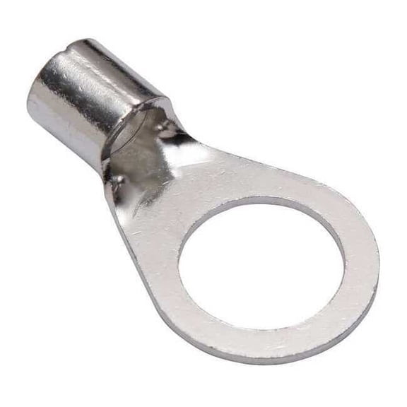 Burndy Ring Terminal,Bare,2 AWG,2 AWG,PK5 YAD2CM20E34