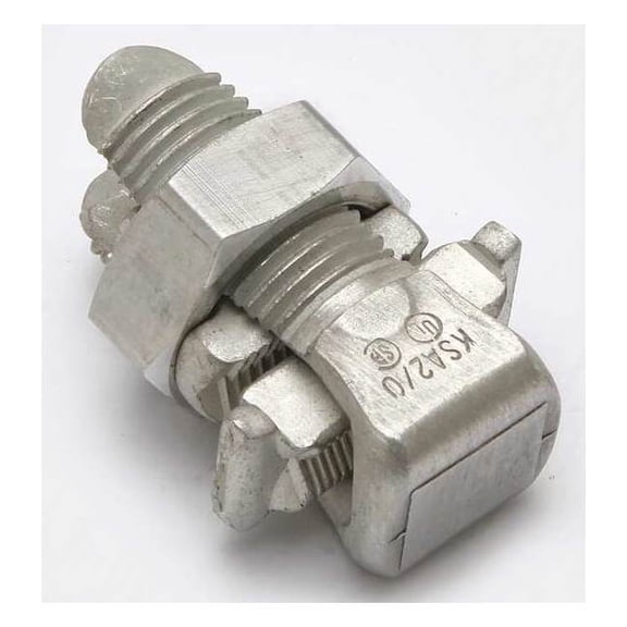 Burndy Split-Bolt Connector,2 str to 2/0 str KSA2/0