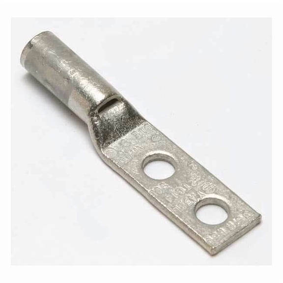 Burndy TwoHoleLugCmprsnConn,STD,White,9 YA3CL2TC14