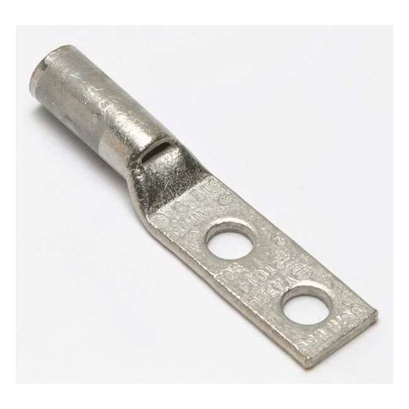 Burndy TwoHoleLugCmprsnConn,STD,White,9 YA3CL2TC14