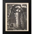 thumbnail image 1 of Burneâ€“Jones, Edward 12x14 Black Modern Framed Museum Art Print Titled - King Sigurd the Crusader-A Norse Saga, 1 of 4
