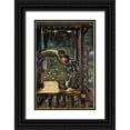 thumbnail image 1 of Burne–Jones, Edward 23x32 Black Ornate Wood Framed with Double Matting Museum Art Print Titled - The Merciful Knight, 1 of 4