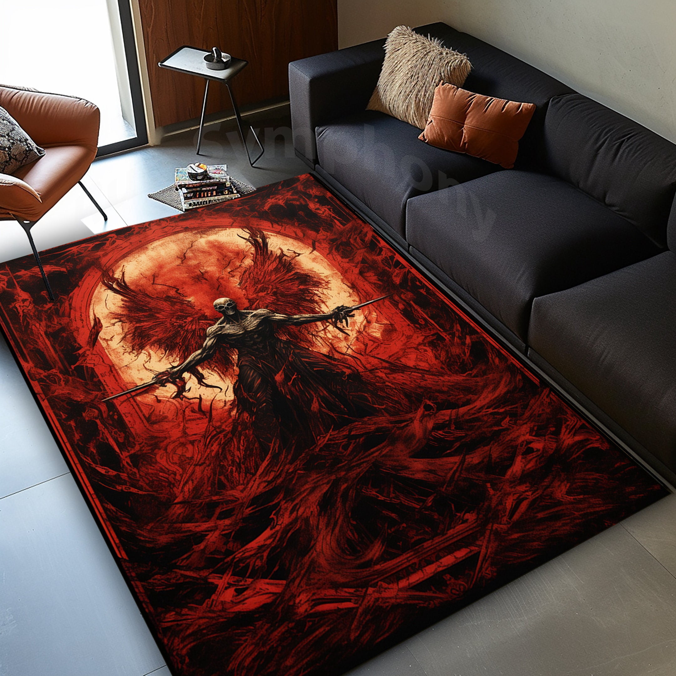 Burned Comic Book Frame Rug 6x9 ft = 180x275 cm - Walmart.com