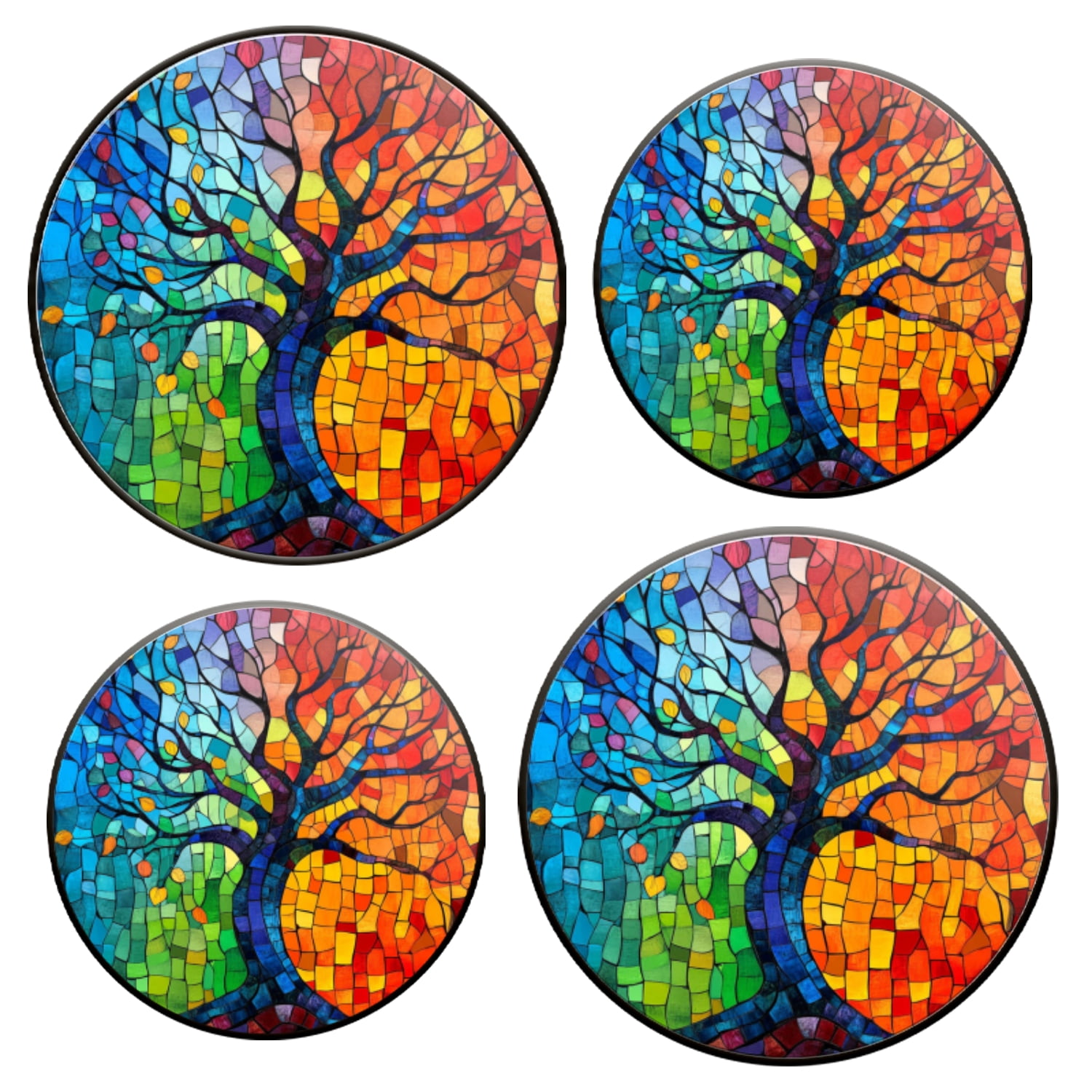 Burner Covers for Electric Stove Set of 4 for Range Accessories ...