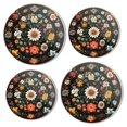 thumbnail image 1 of Burner Covers for Electric Stove Set of 4 for Range Accessories, Large White Flower With Various Flowers Gas Stove Top Covers for Expanding Counter Space Stovetop Decor, 1 of 2