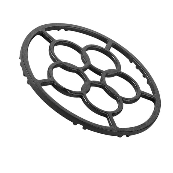 Burners Wok Support 18.2cm Iron Ranges Stand Heat Resistant Cooktop Rack Iron Stove Support for Round Bottom Pans