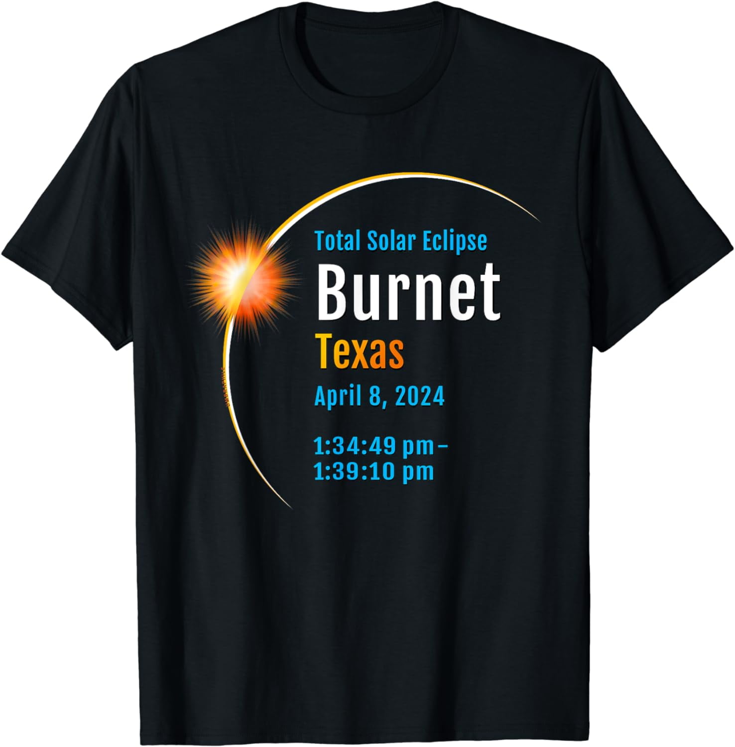 Texas TX Total Solar Eclipse 2024 1 TShirt