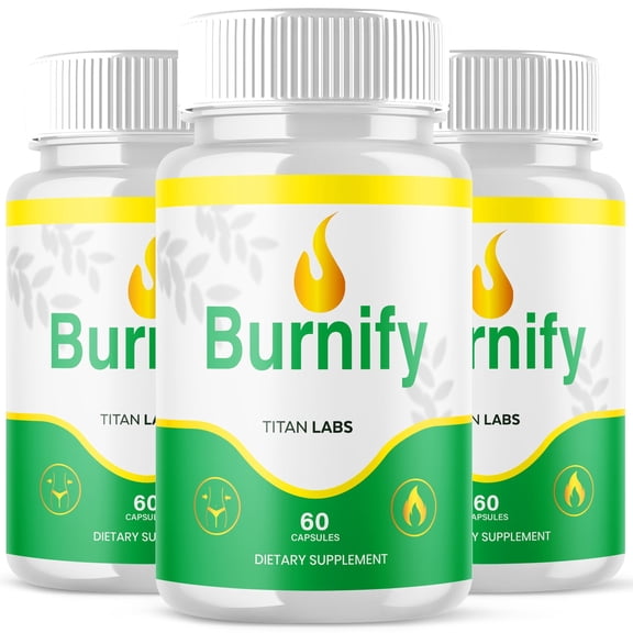 Burnify Advanced Formula Pills Supporting Your Active Lifesyle Naturally 180 Capsules