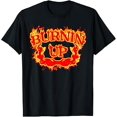 thumbnail image 1 of Burnin Up Vintage Flames T-Shirt, 1 of 5