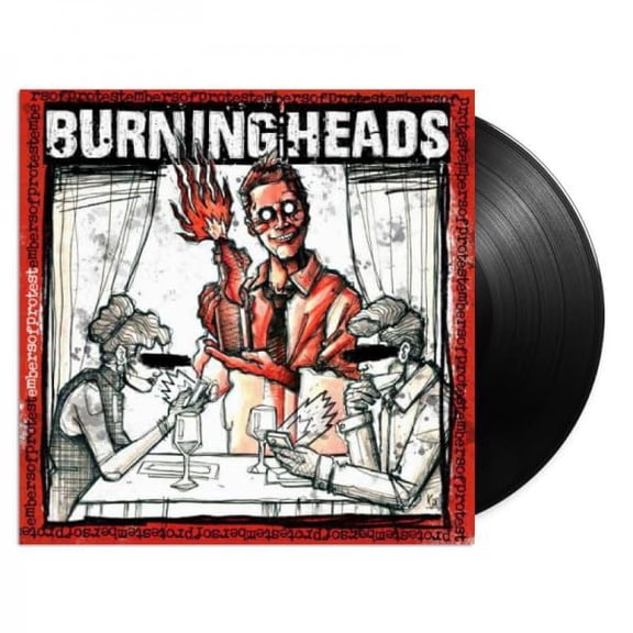 Burning Heads Embers of Protest (Vinyl Record)