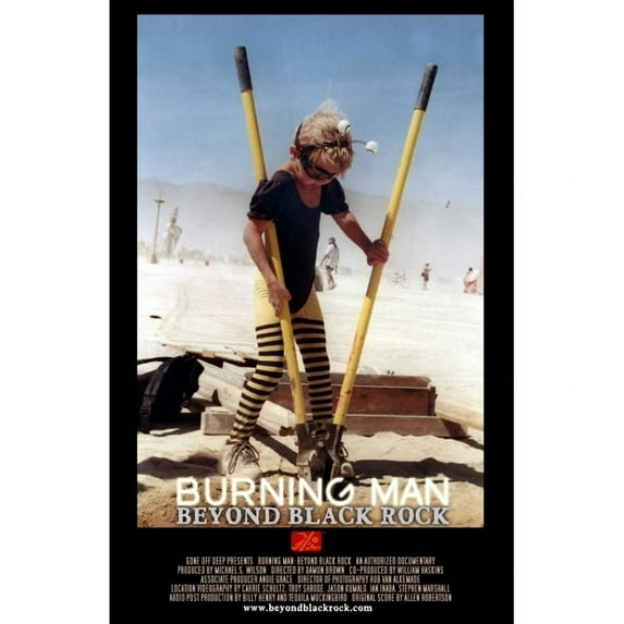 Burning Man Beyond Black Rock Movie Poster (11 x 17)