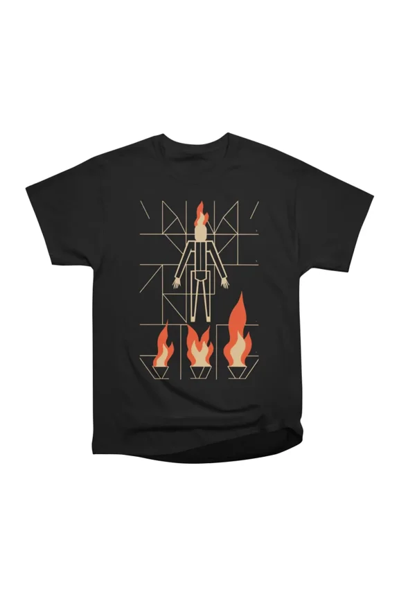 Burning Man T-Shirt Tee Gift For Him Merch For Her Apparel For Friend