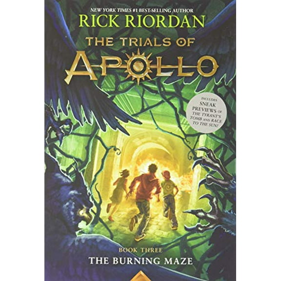 Pre-Owned Burning Maze, The-Trials of Apollo, the Book Three (Paperback) 1484780655 9781484780657