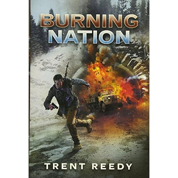 Pre-Owned Burning Nation (Divided We Fall, Book 2), 2 (Hardcover) 054554873X 9780545548731