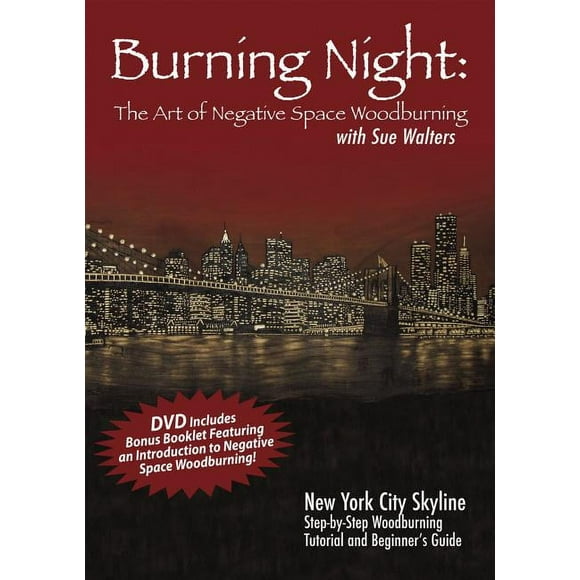 Burning Night: The Art of Negative Woodburning (DVD video)
