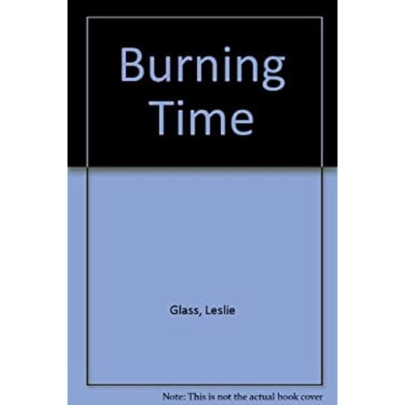 Pre-Owned BURNING TIME (April Woo Suspense Novels) (Hardcover) 0385469330 9780385469333