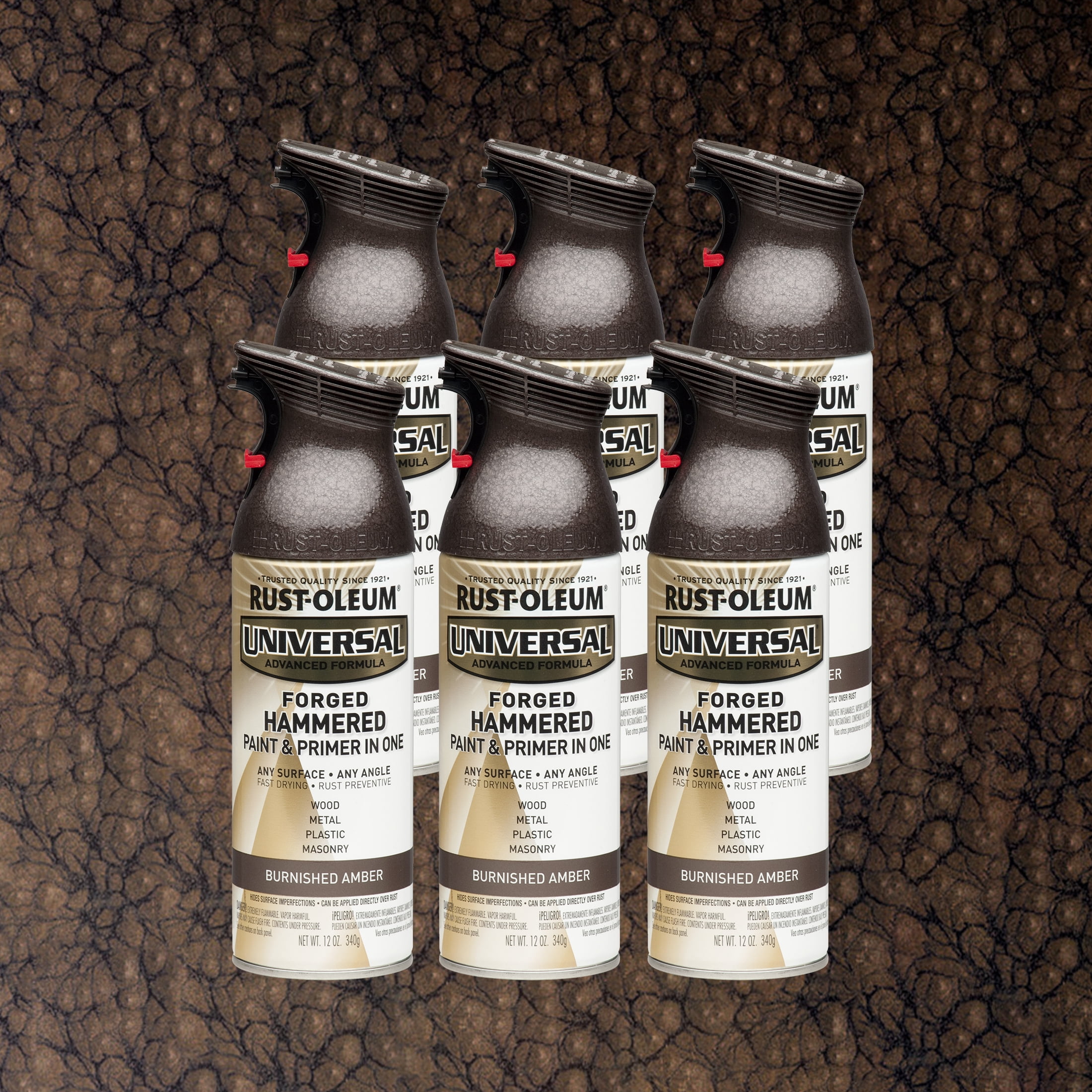 Rust-Oleum, Spray Paint, 271480, Burnished Amber, 12 oz, All