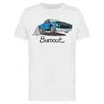 thumbnail image 1 of Burnout Car Graphic T-Shirt Men -Image by Shutterstock, Male 3X-Large, 1 of 2