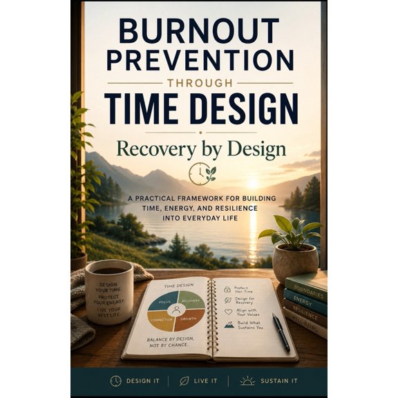 Burnout Prevention Through Time Design: Recovery by Design: A Practical Framework for Building Time, Energy, and Resilie, (Paperback)