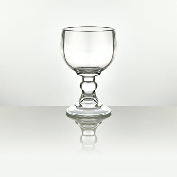 Burns Glass Large Goblet 19.25 oz Schooner Chalice for Beer, Mixed Drinks, or Ice Cream Sundaes